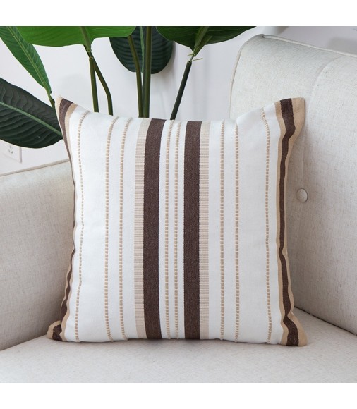 Cheap Jacquard Pillow Covers Cotton Woven Throw Pillow Cushion Covers For Sofa 