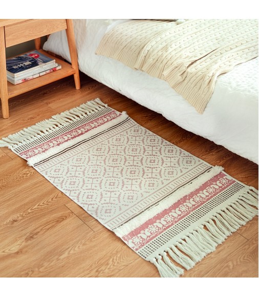 Carpets Hand Tufted Rugs Floor Printed Bathroom Kitchen Cotton Custom Moroccan Designs Modern Outdoor Mat Rugs 