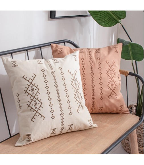 High Quality Pillow Covers Boho Nordic Modern Home Decor 100% Cotton Embroidered Farmhouse Boho Throw Pillow Covers 