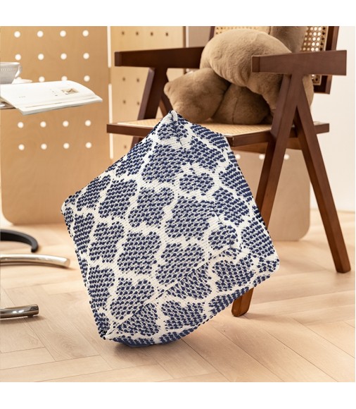 New Arrivals Modern Style Ins Designer High Quality Luxury For Livingroom Floor Decoration Pouf Stool Ottoman Pouf Chair 