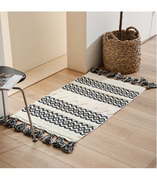 Top Selling Boho Style Rts Low Moq Printed Tufted Door Mats For Front Door 