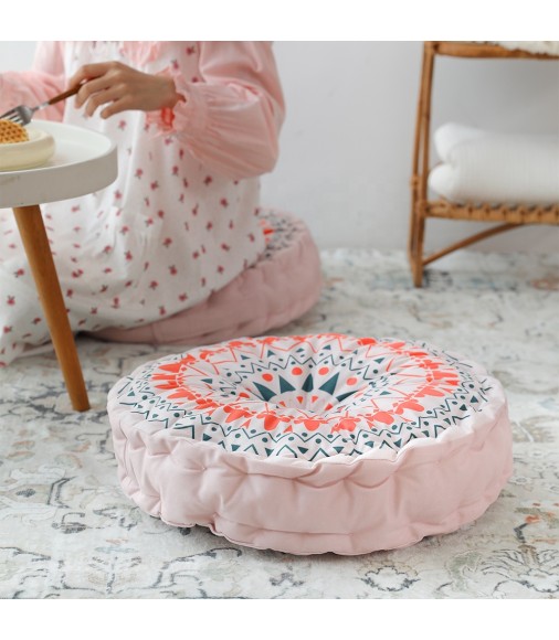 New Arrival Boho Yoga Room Decor Round Meditation Pillow Floor Cushion 