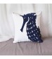 MOCOFO Set of 4 Coastal Ocean Beach Voyage Throw Pillow Covers