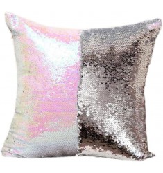 MOCOFO Reversible Color Change Sequin Throw Pillow Cases – Two-Tone Halloween Decorative Cushion Cover