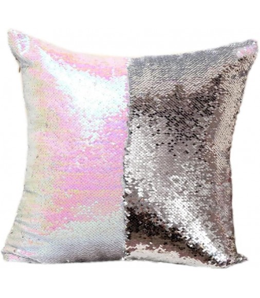 MOCOFO Reversible Color Change Sequin Throw Pillow Cases – Two-Tone Halloween Decorative Cushion Cover