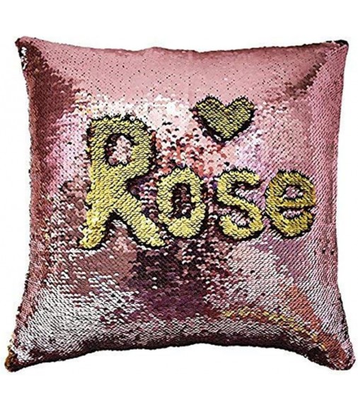 MOCOFO Glitter Pillow – Reversible Pink Gold Sequins Mermaid Fish Pillow Cover for Sofa