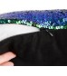 MOCOFO Glitter Pillow – Green & Black Reversible Sequins Mermaid Pillowcase