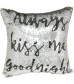 MOCOFO Sparkling Silvergold Sequin Pillow Cover – Reversible Mermaid Magic Flip Decorative Toy