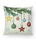 4pcs Nutcracker Linen Pillow Cover - New Collection 45x45cm Decorative Cushion