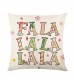 4pcs Christmas Nutcracker Pillow Cover - Modern Minimalist Sofa Cushion 45x45cm