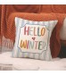 4pcs Nutcracker Print Throw Pillow Cover - Christmas Holiday Party Cushion Case 45x45 cm