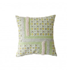 Minimalist Printed Square Cushion 45x45 cm, Headboard Pillow for Household Use