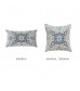 Chenille Jacquard Throw Pillow Cover | Vintage American Style Cushion for Living Room & Bedroom