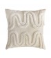 Striped Tufted Cushion Cover – Modern and Minimalist Sofa Pillow