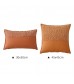 Velvet and Soft PU Backrest Pillow Cover – Stylish Sofa Cushion