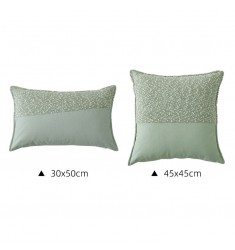 Velvet and Soft PU Backrest Pillow Cover – Stylish Sofa Cushion