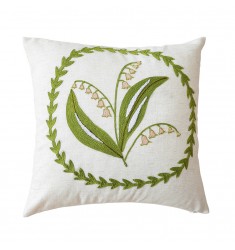 Flower Series Pillow Cover – Elegant Headboard and Office Cushion