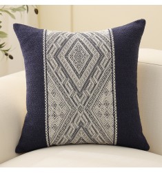 Simple Woven Pillow Cover – Stylish Sofa Cushion for Living Room