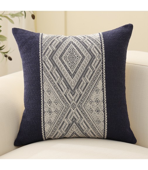 Simple Woven Pillow Cover – Stylish Sofa Cushion for Living Room