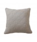 Solid Color Simple Office Waist Pillow Cover for Home Sofa - 45x45 cm