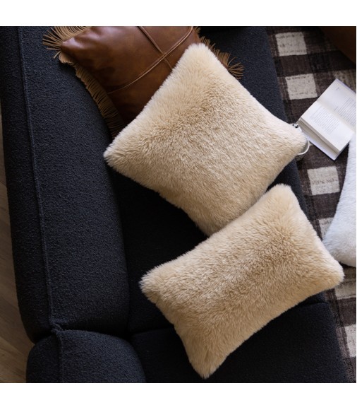 Luxury Plush Lumbar Pillow | High-End Back Cushion for Living Room & Bedroom