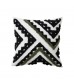 Geometric Embroidered Tufted Living Room Sofa Pillow Cover