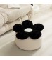 Modern Minimalist Flower Pouf | Luxury Summer Floor Cushion | Balcony & Living Room Ottoman